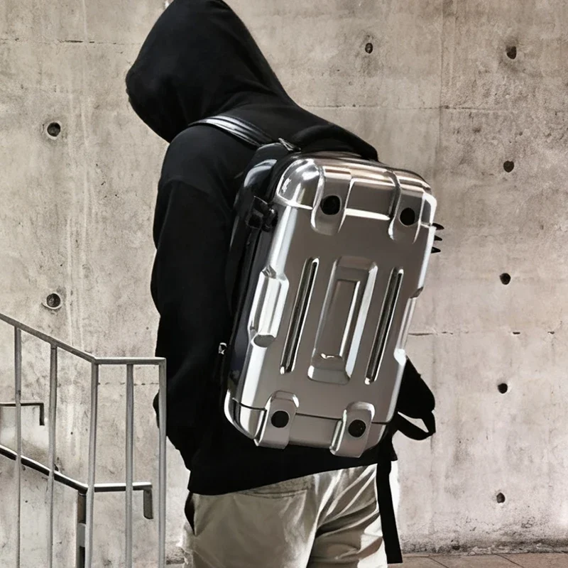 Cycling Commuter Backpack Laptop - 男女兼用 ハードシェル撥水バックパック サイクリング、日常レジャー、通勤、フィットネスバッグに最適 ラップトップ収納可能