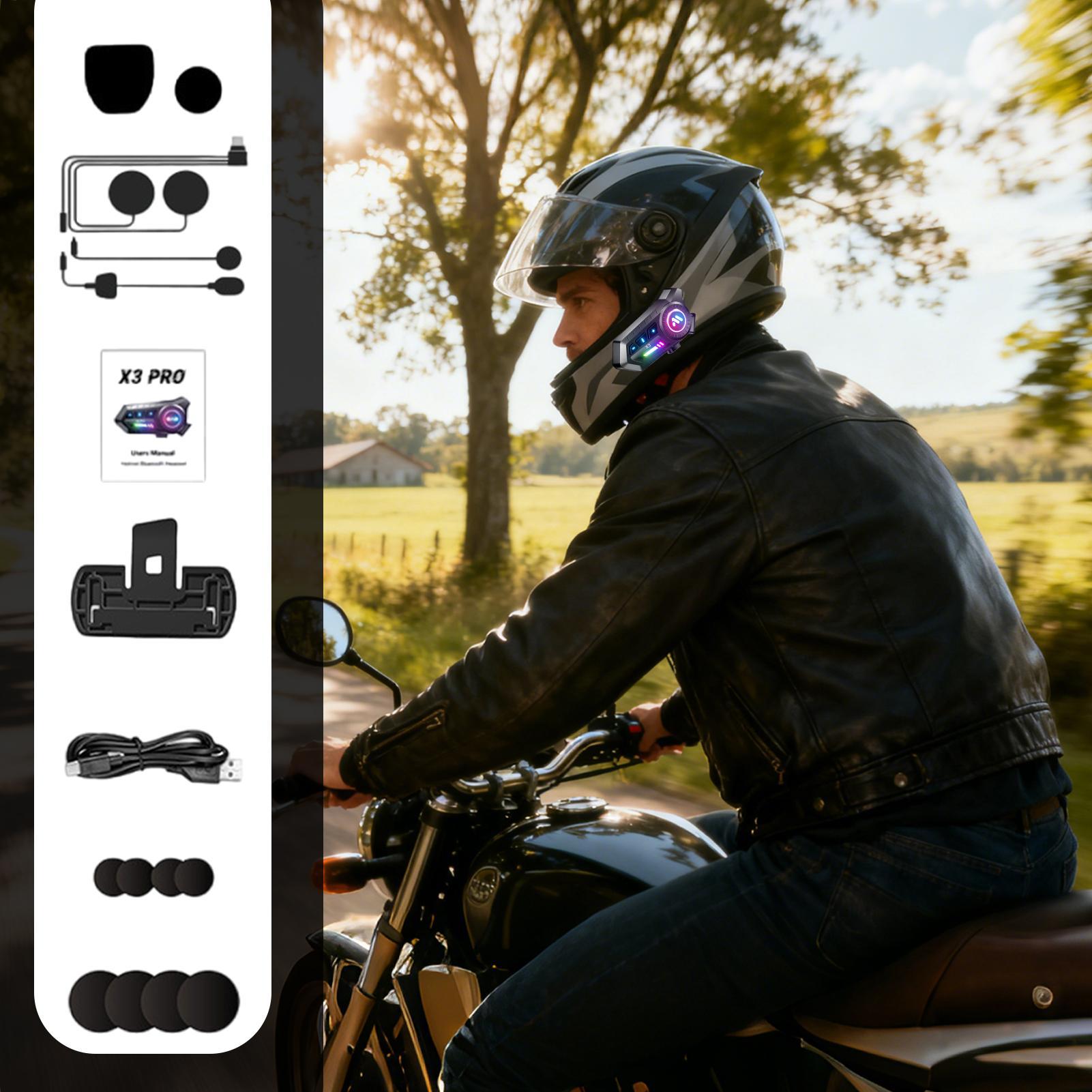 Commute Cycling Helmet - オートバイ用ヘッドフォン ワイヤレス スマート ヘルメット ヘッドセット スマート