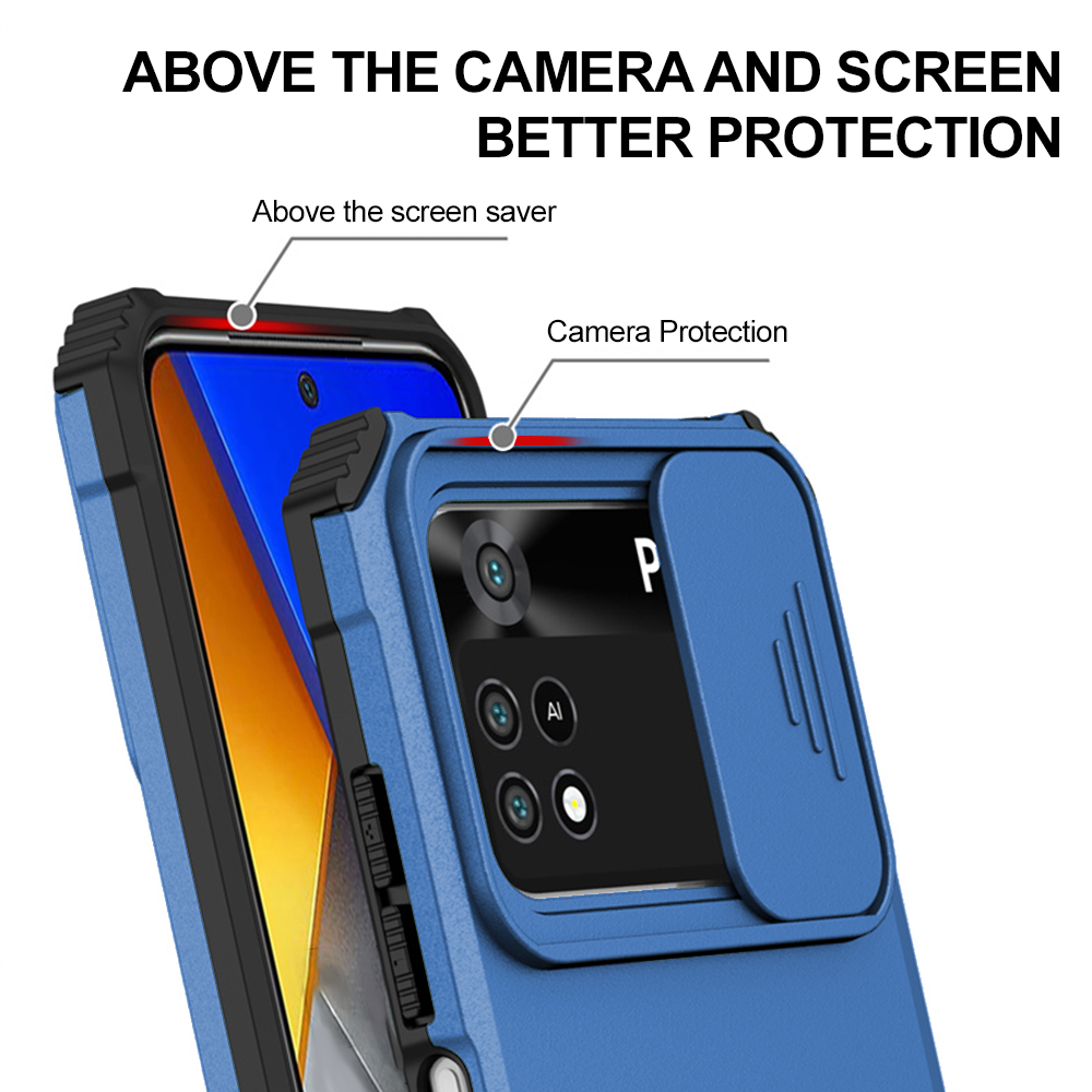 耐衝撃電話ケース Xiaomi 11T Pro Lite 用 - Kickstand Adjustable のレビューと価格