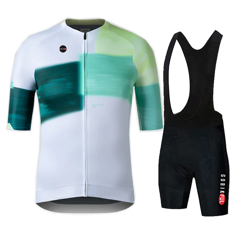 Gobik 夏メンズ半袖サイクリングショーツサスペンダーセッ - Cycling Commute Shorts のレビューと価格