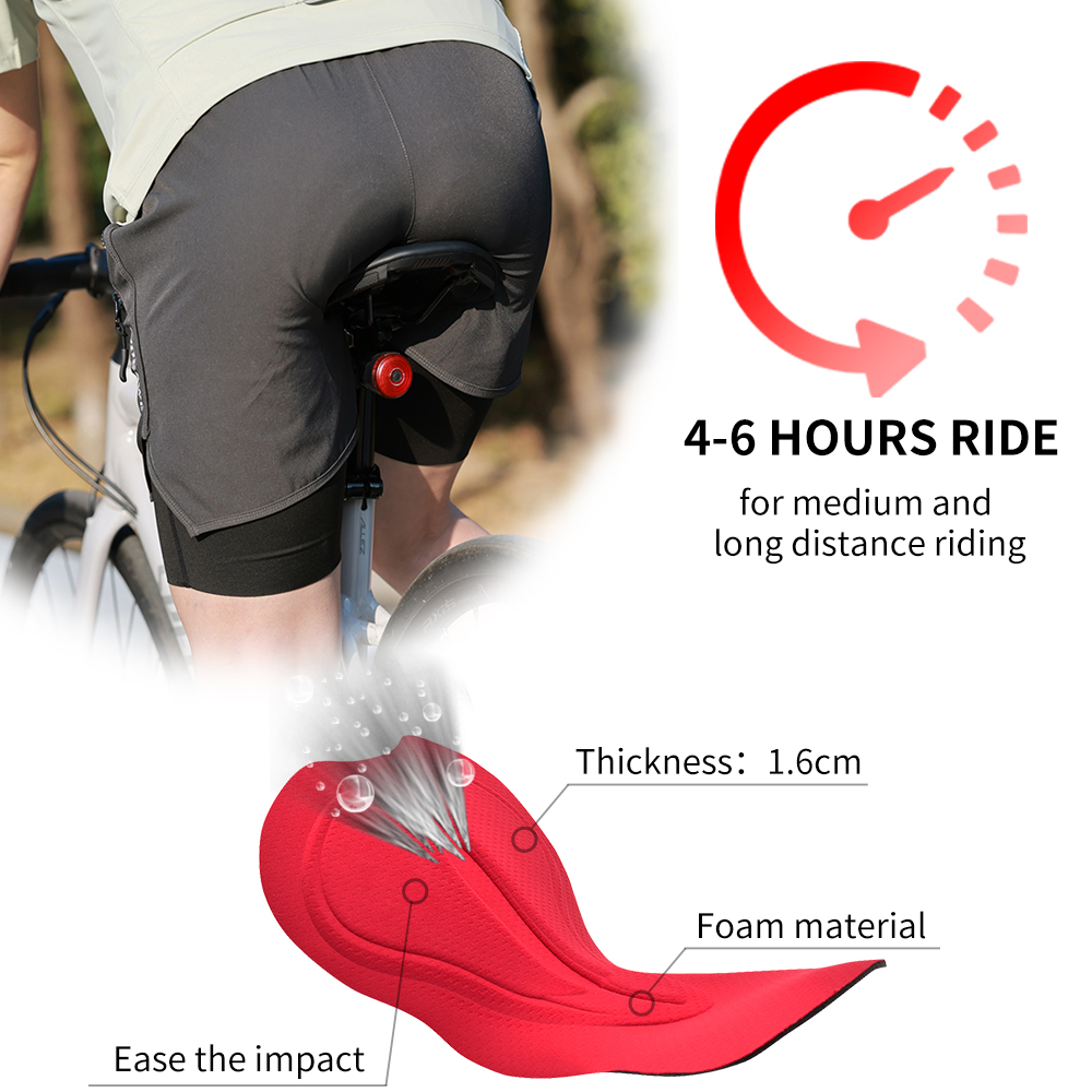 WOSAWE MTB ショーツ夏男性サイクリングショーツ 2 - Cycling Commuter Pants のレビューと価格