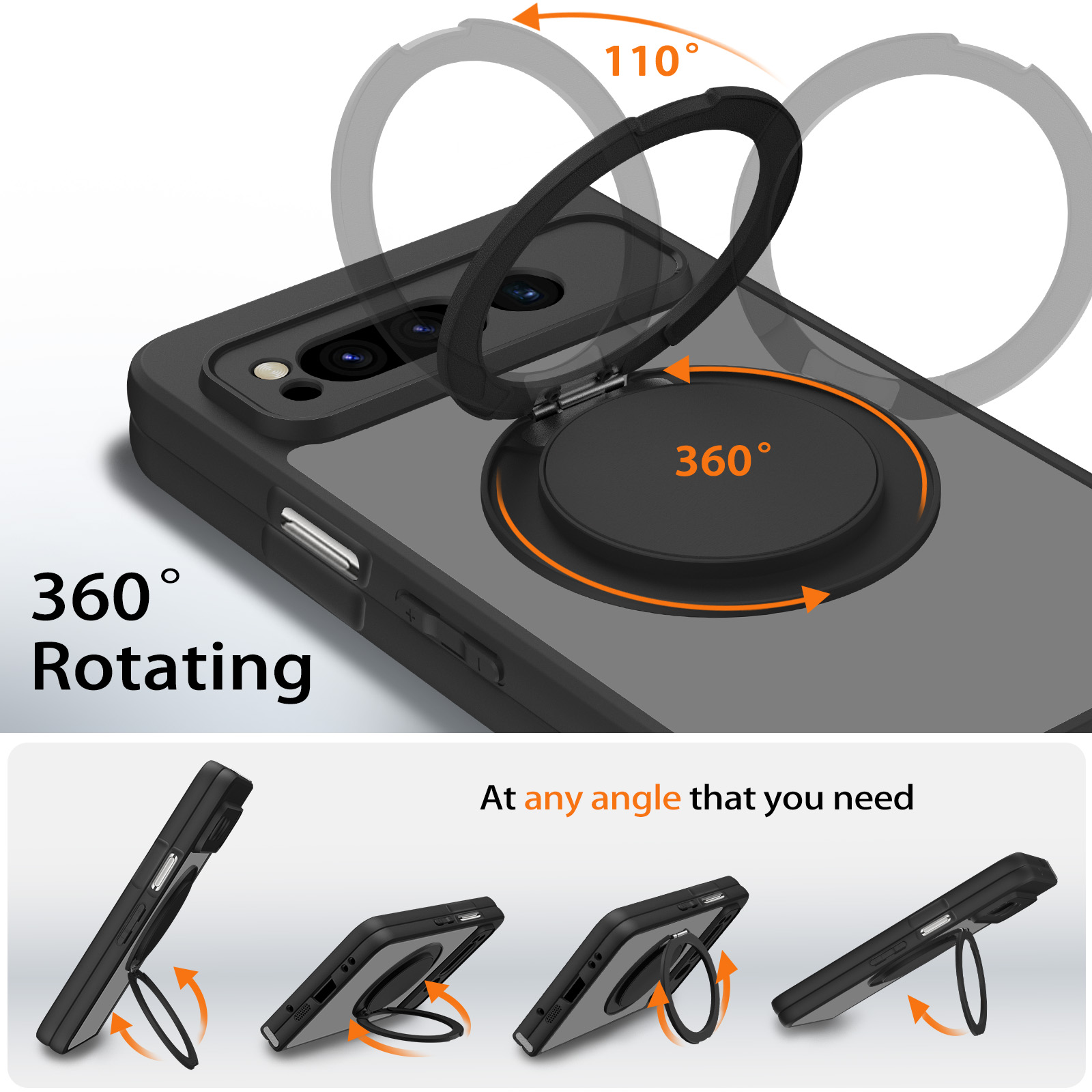 Google Pixel Fold ケース マグネット式 キ - Kickstand Adjustable のレビューと価格
