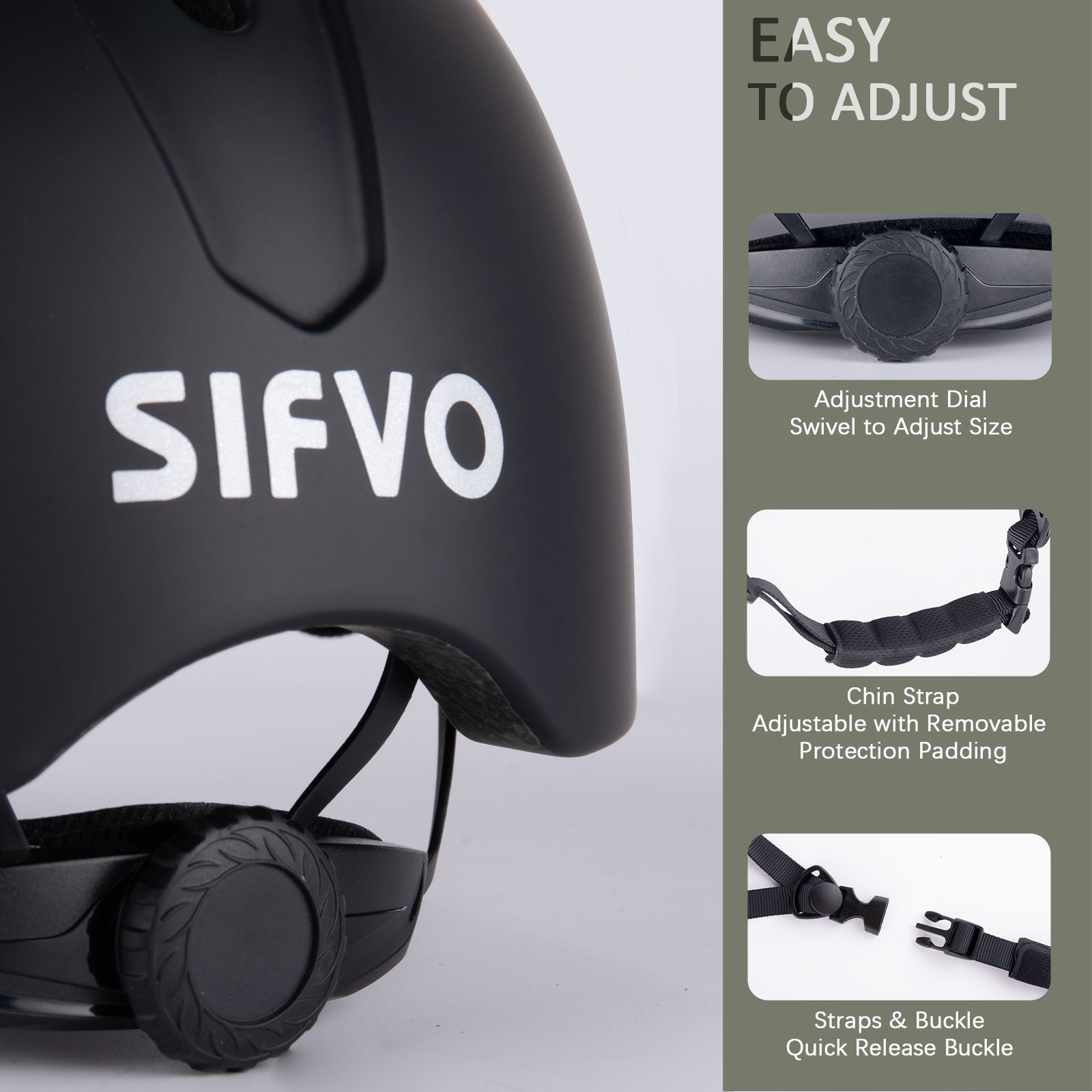 Sifvo-男性と女性のためのスタイリッシュな自転車用ヘルメ - Commute Cycling Helmet のレビューと価格