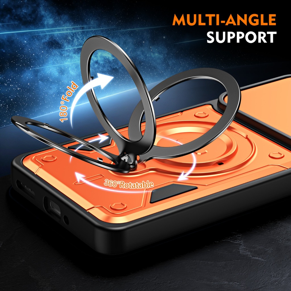 耐衝撃アーマーケース スライド式カメラカバー付き 360度保 - Kickstand Adjustable のレビューと価格